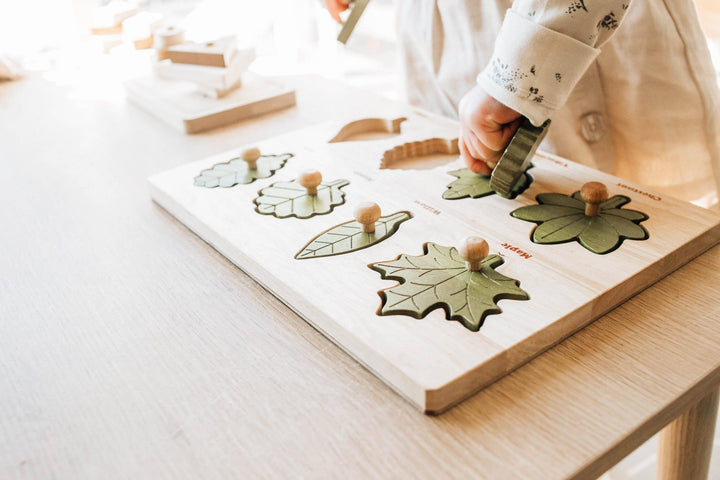 Montessori Leaf Puzzle