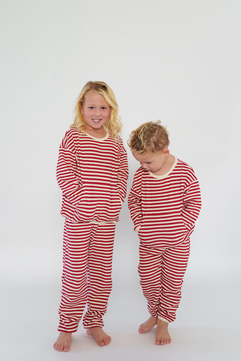 Waffle Long Sleeve Set