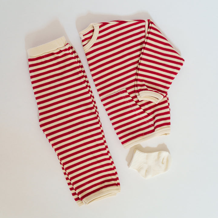 Waffle Long Sleeve Set