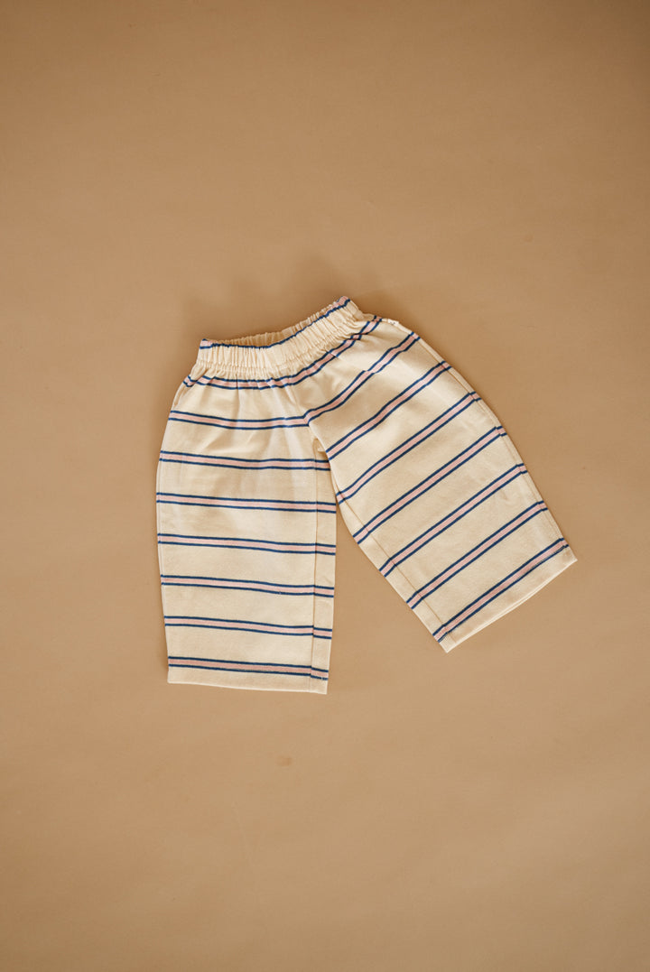 Wideleg Pants - Berry Cream product detail