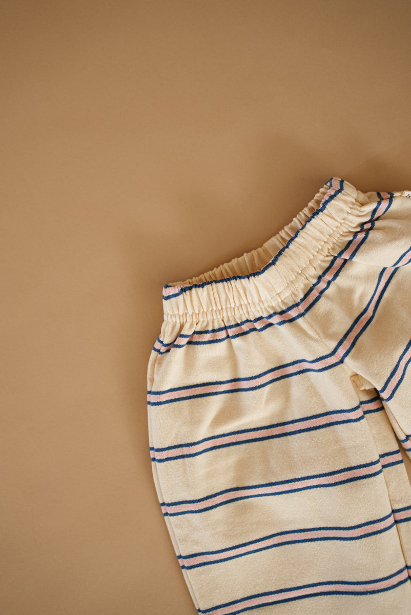 Wideleg Pants - Berry Cream product detail