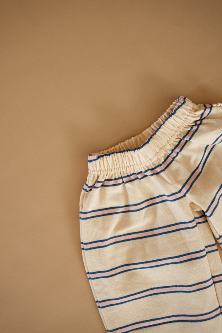 Wideleg Pants - Berry Cream product detail