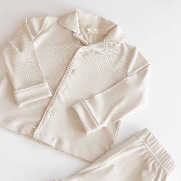 Essential Ribbed Pajama Set