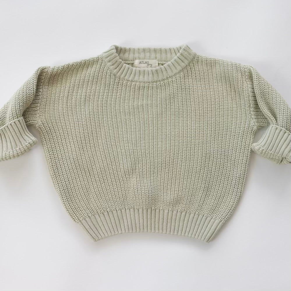 Organic Chunky Oversized Knit Sweater