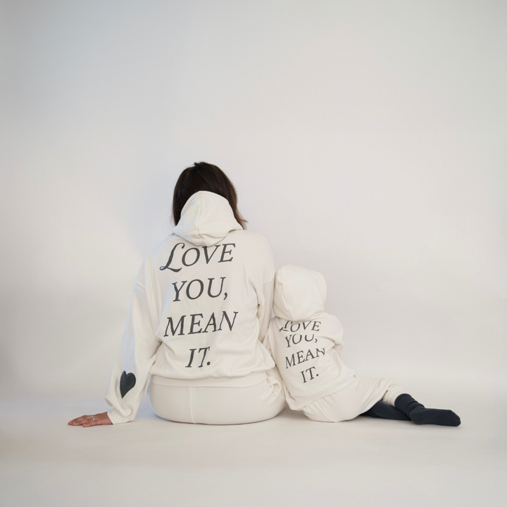 Adult Love You Mean It Hoodie & Pant Set