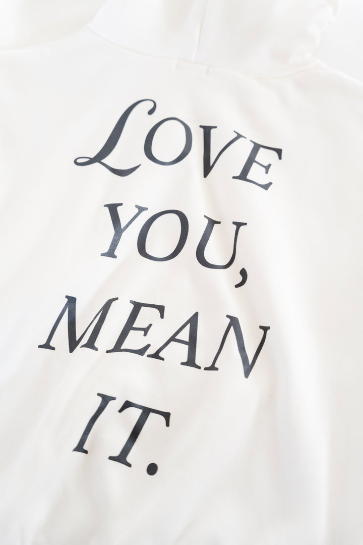 Adult Love You Mean It Hoodie & Pant Set