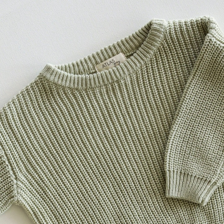 Organic Chunky Oversized Knit Sweater