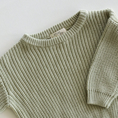 Organic Chunky Oversized Knit Sweater