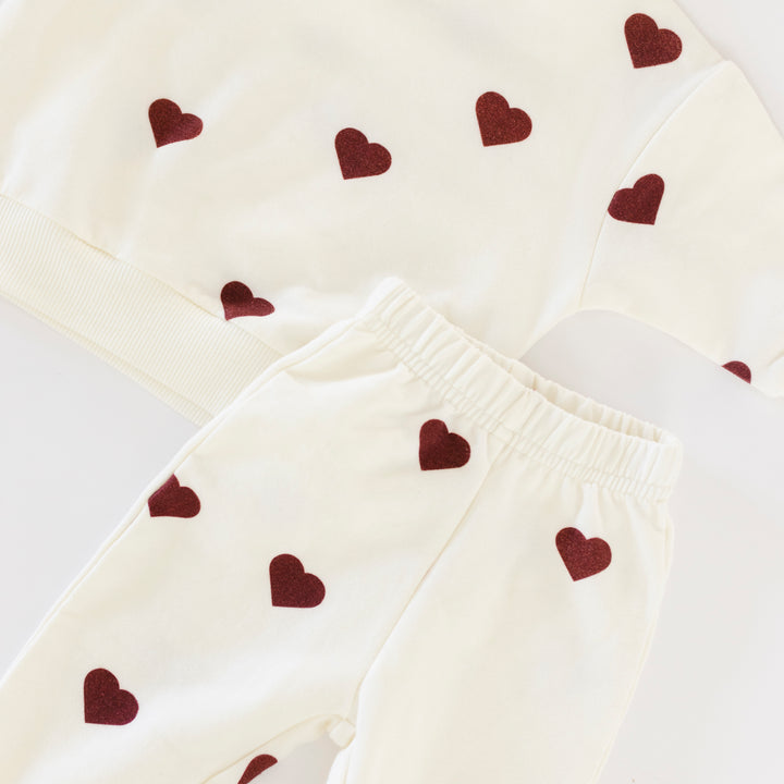 Hearts Sweat Set