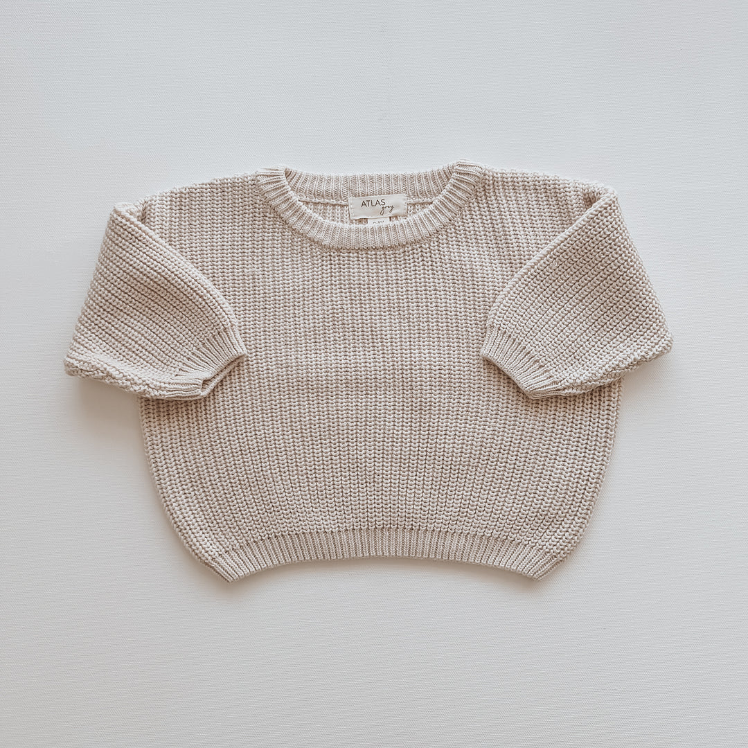 Organic Chunky Knit Sweater