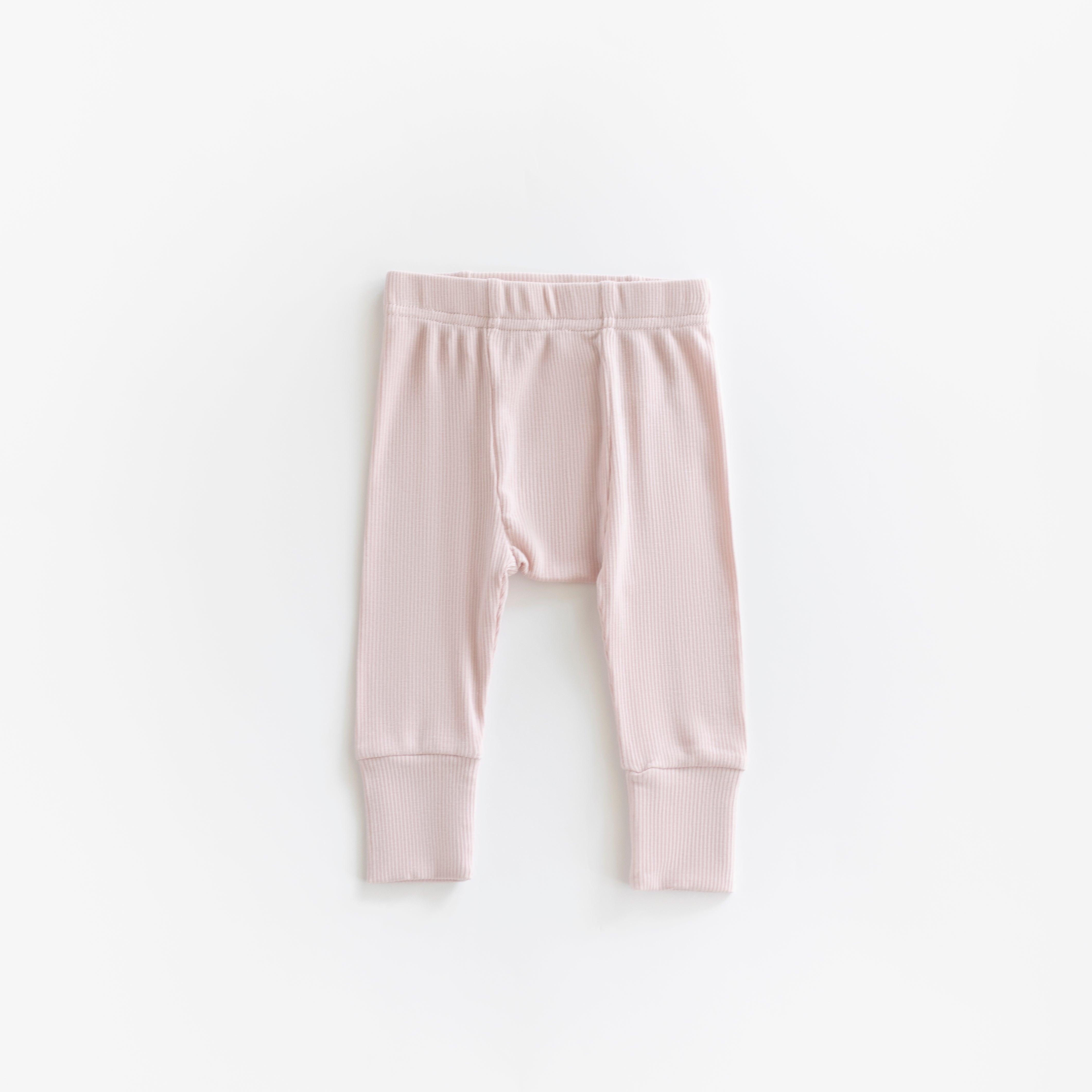 Ribbed Modal Pant - Blush