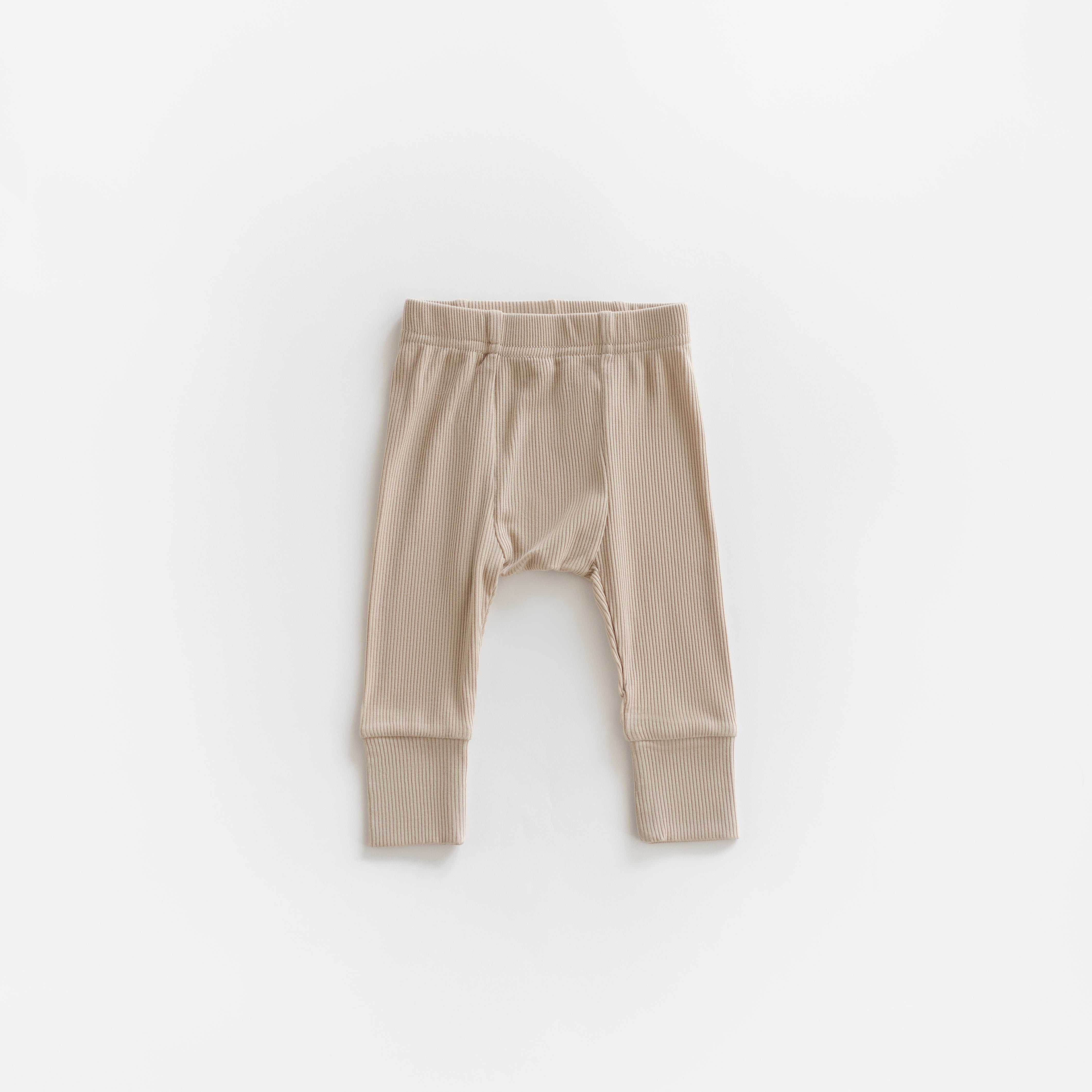 Ribbed Modal Pant - Cappuccino