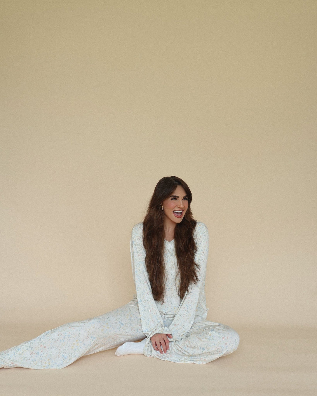 Adult Comfy Pajama - Lennon Florals AG x Kennedy Stidham - shopatlasgrey