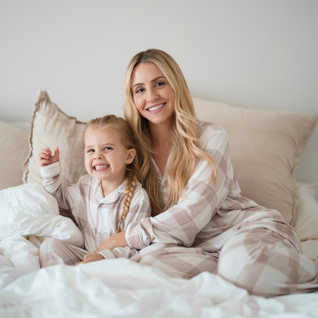 Adult Holiday Plaid Pajamas - shopatlasgrey