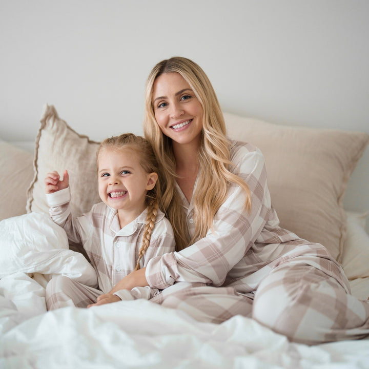 Adult Holiday Plaid Pajamas - shopatlasgrey