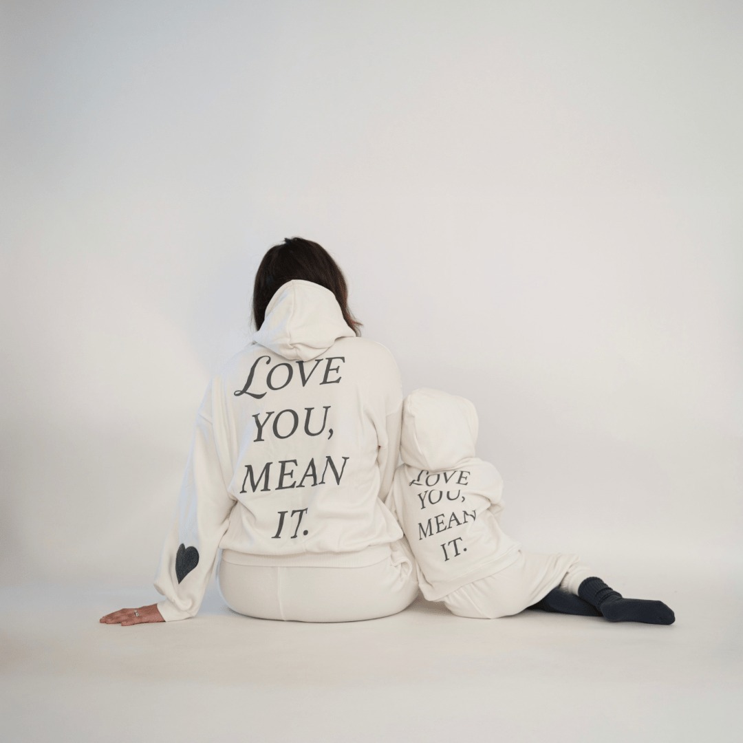 Adult Love You Mean It Hoodie & Pant Set - shopatlasgrey