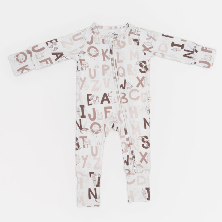 Alphabet Bamboo Pajamas - shopatlasgrey