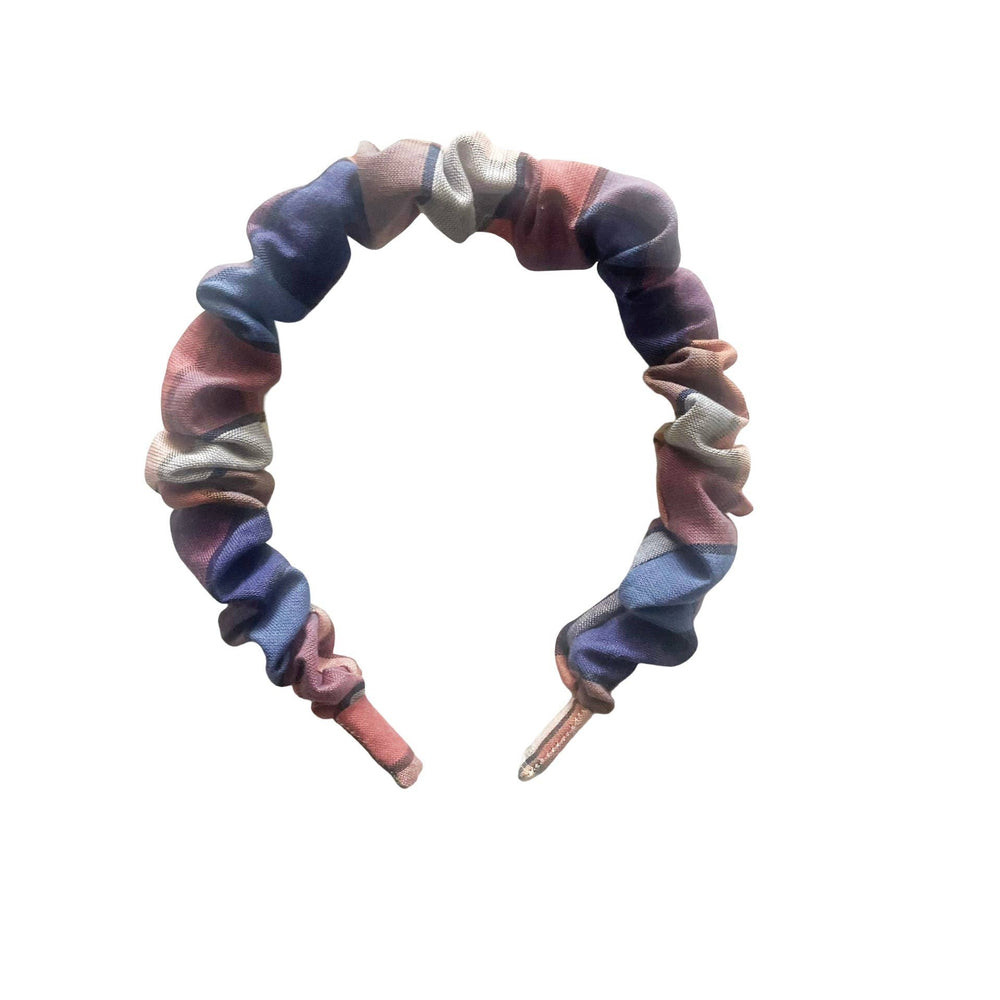 Autumn Plaid Scrunchie Headbands - shopatlasgrey