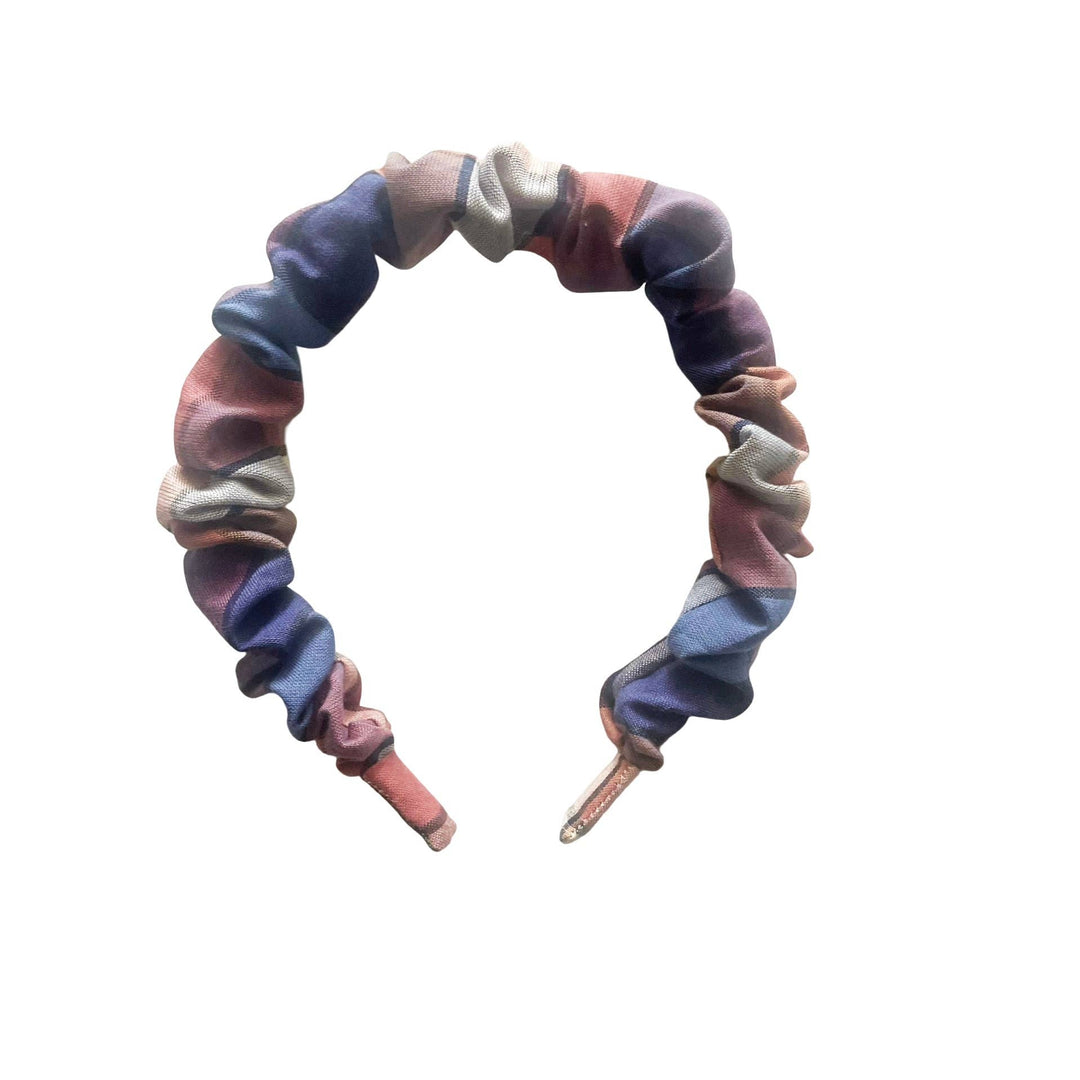 Autumn Plaid Scrunchie Headbands - shopatlasgrey