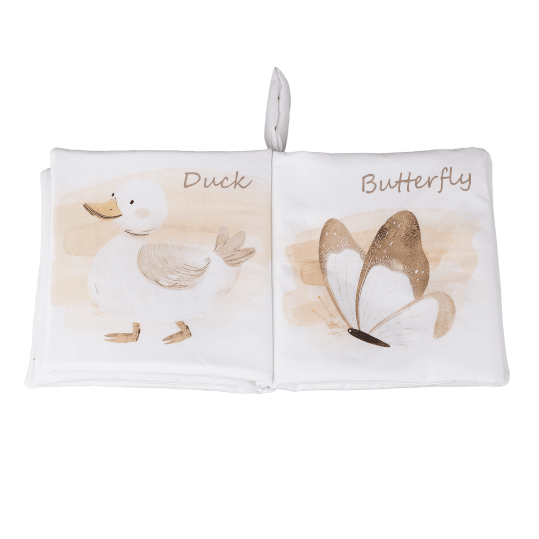 Baby Bear and Friends – Crinkle Cloth Soft Baby Book Gift - shopatlasgrey