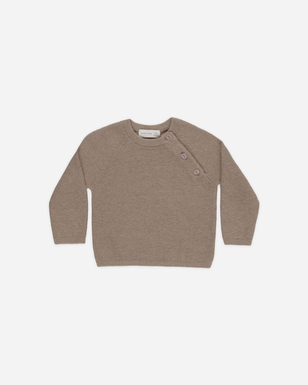 Bailey Knit Sweater || Heathered Mocha - shopatlasgrey