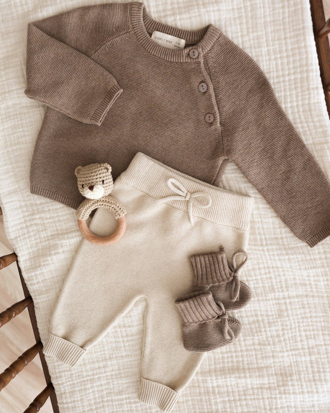 Bailey Knit Sweater || Heathered Mocha - shopatlasgrey