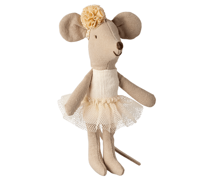 Ballerina mouse, Little sister - Off white - shopatlasgrey