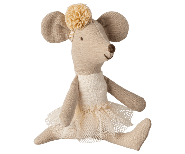 Ballerina mouse, Little sister - Off white - shopatlasgrey