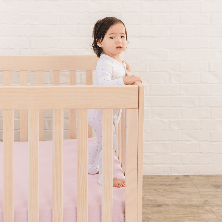 Bamboo Fitted Crib Sheets - shopatlasgrey