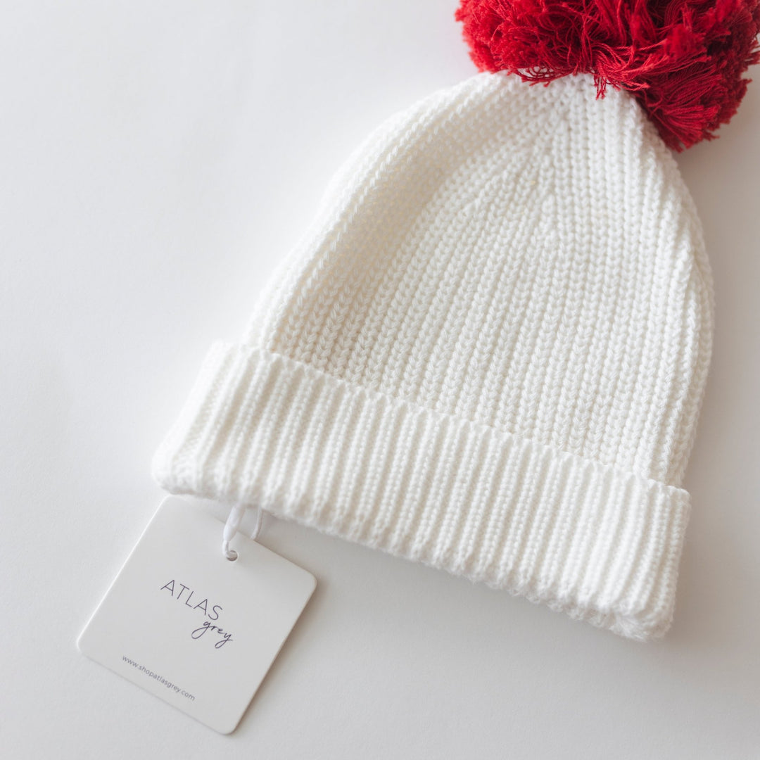 Big Pompom Beanie - shopatlasgrey
