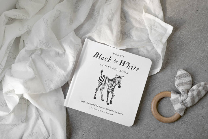 Black and White Contrast Book for Baby - shopatlasgrey