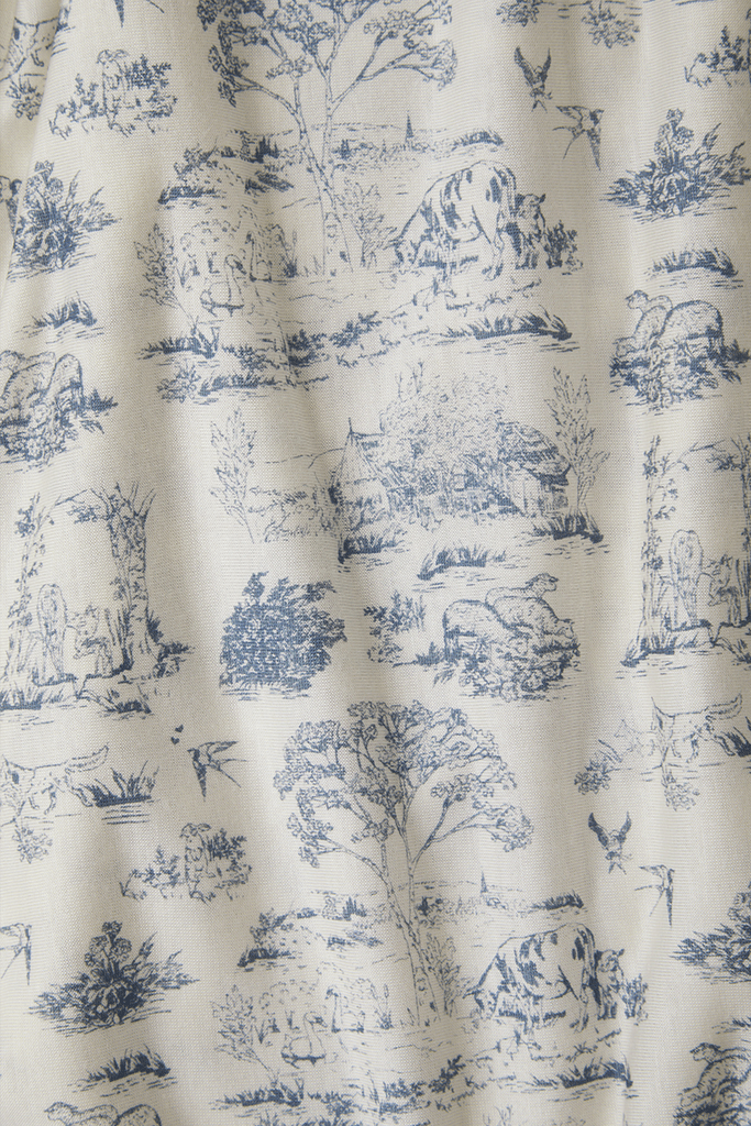 Bleu Toile Wrap - shopatlasgrey