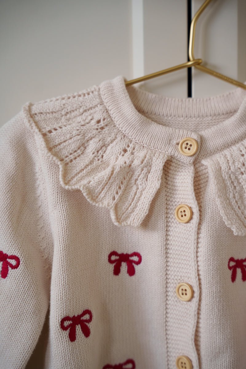 Bow Cardigan - shopatlasgrey