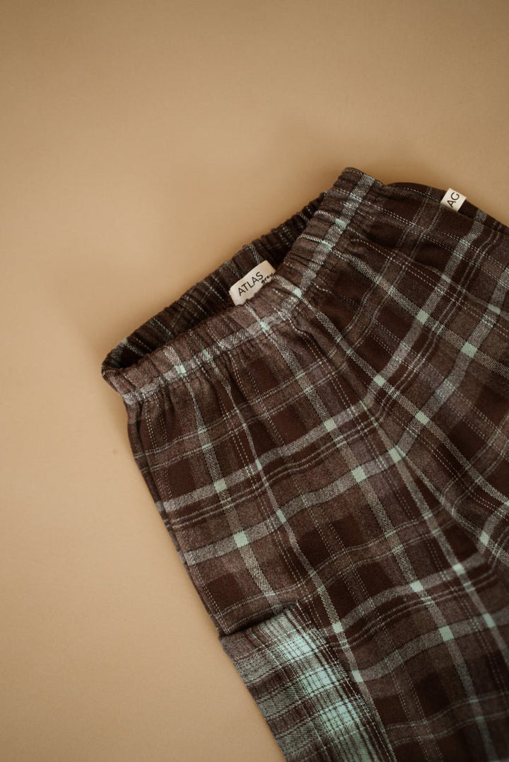 Cargo Pant - Blue Plaid - shopatlasgrey