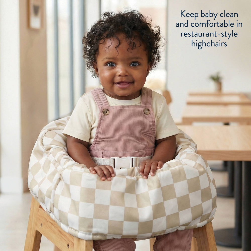 Checkerboard Itzy Shopping Cart Cover™ - shopatlasgrey