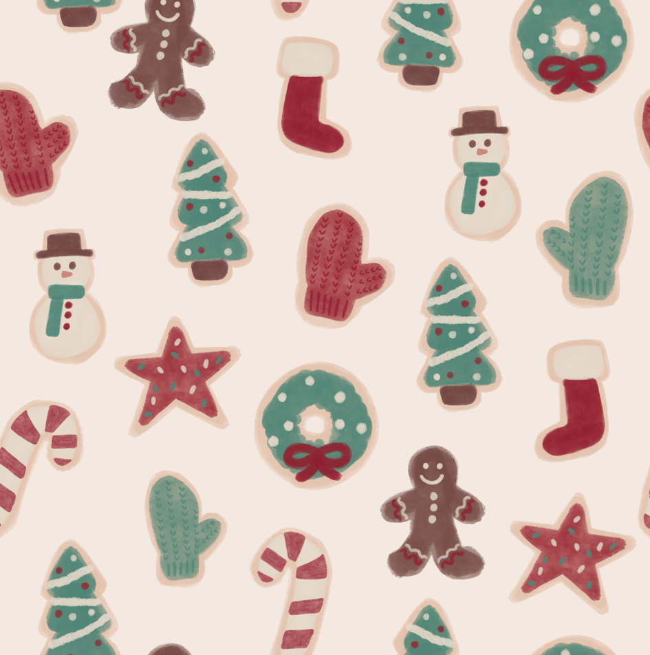 Christmas Cookies Pajamas - shopatlasgrey