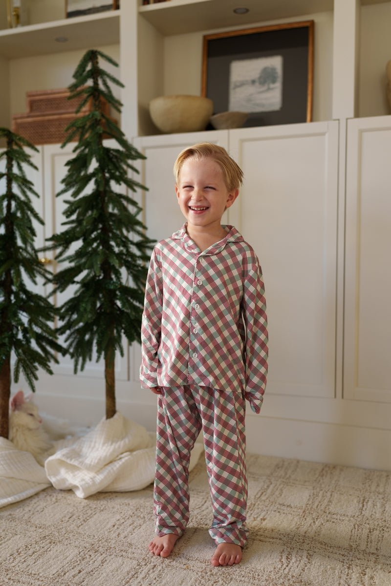 Christmas Plaid Pajamas - shopatlasgrey