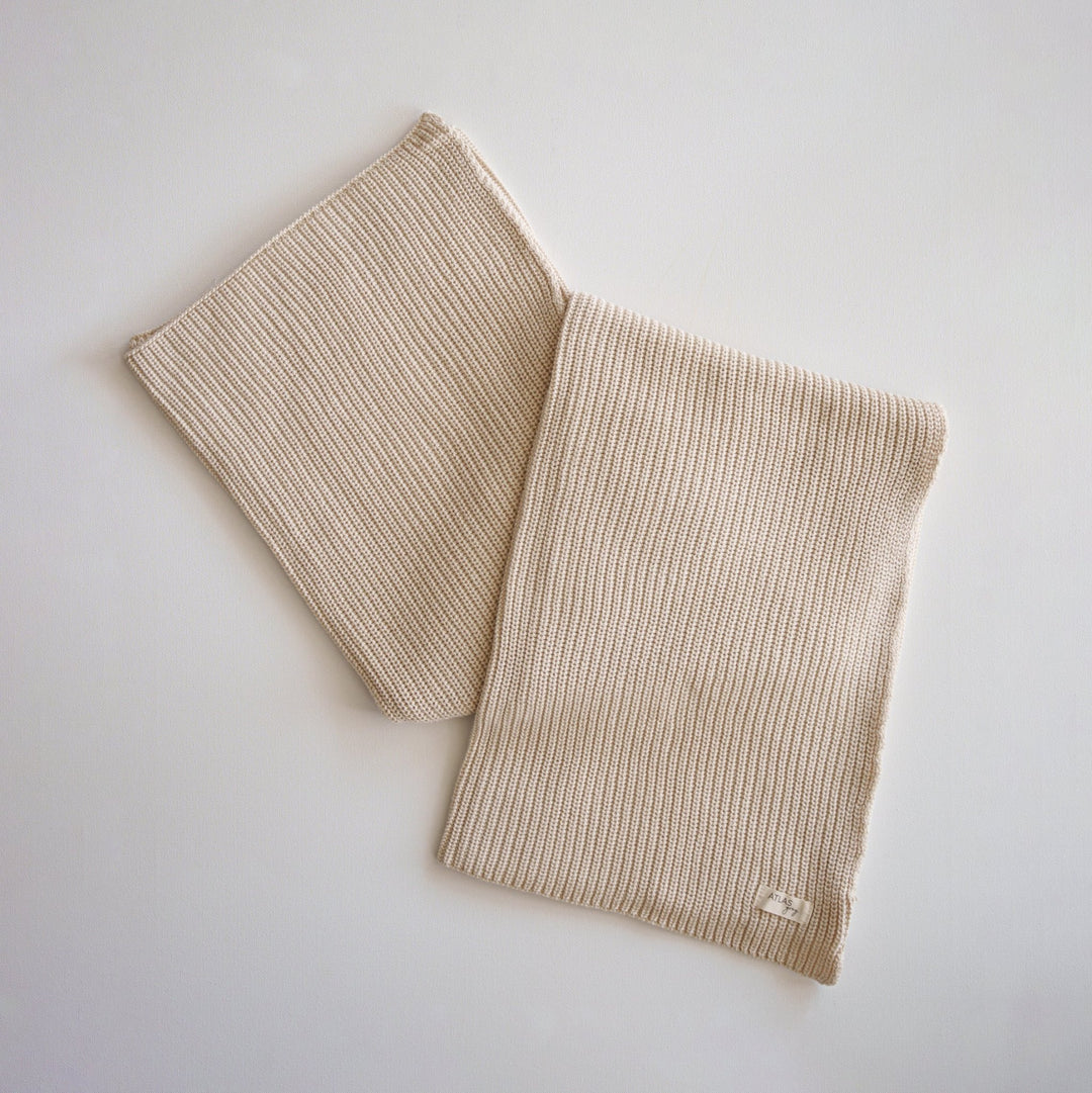 Chunky Knit Blanket - shopatlasgrey