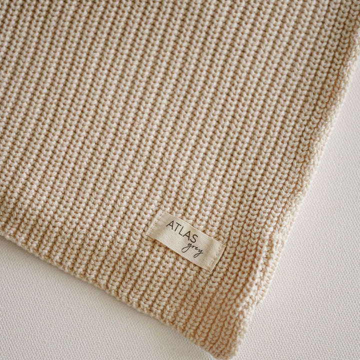 Chunky Knit Blanket - shopatlasgrey