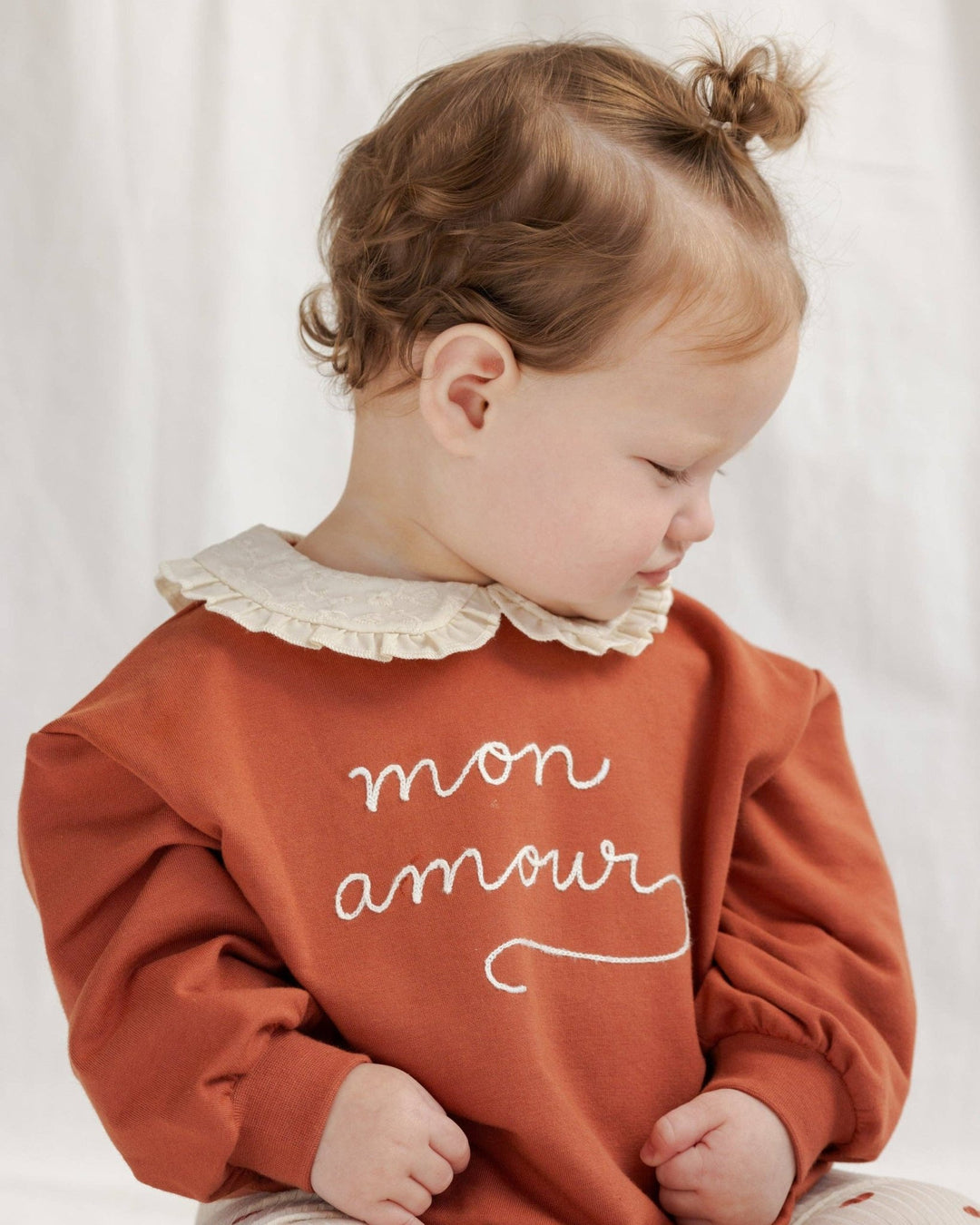 Collared Sweatshirt || Mon Amour - shopatlasgrey