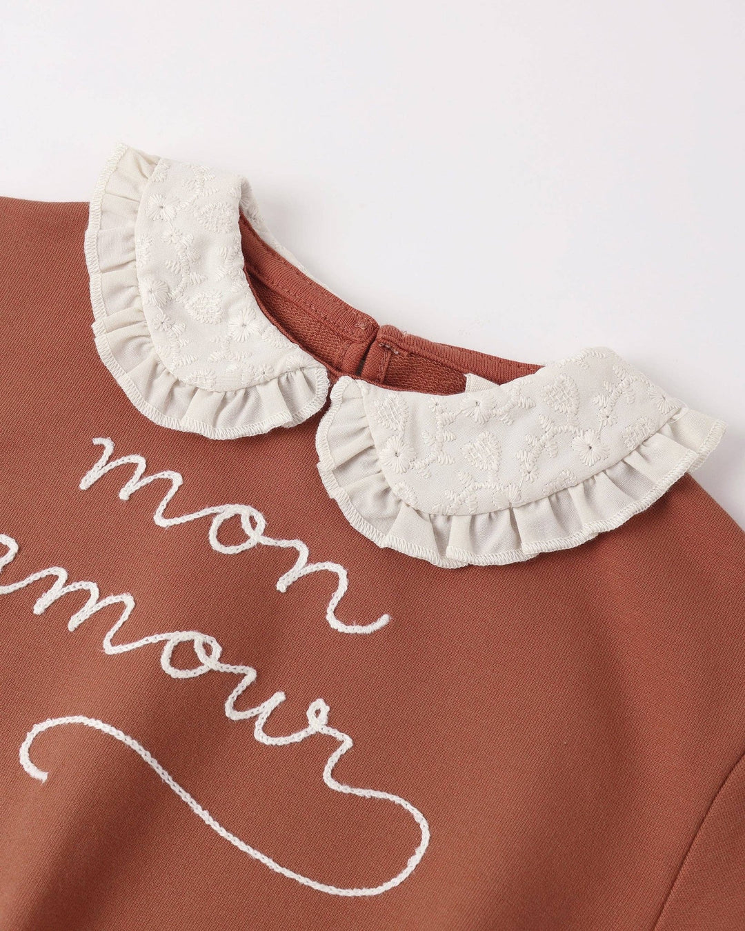Collared Sweatshirt || Mon Amour - shopatlasgrey