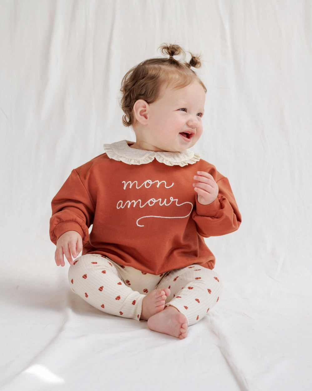 Collared Sweatshirt || Mon Amour - shopatlasgrey