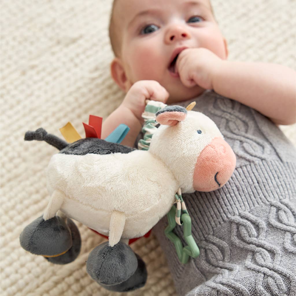 Cow Itzy Friends Link & Love™ Activity Plush - shopatlasgrey
