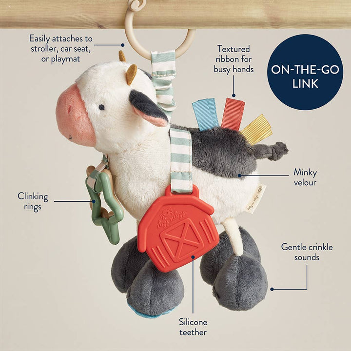 Cow Itzy Friends Link & Love™ Activity Plush - shopatlasgrey