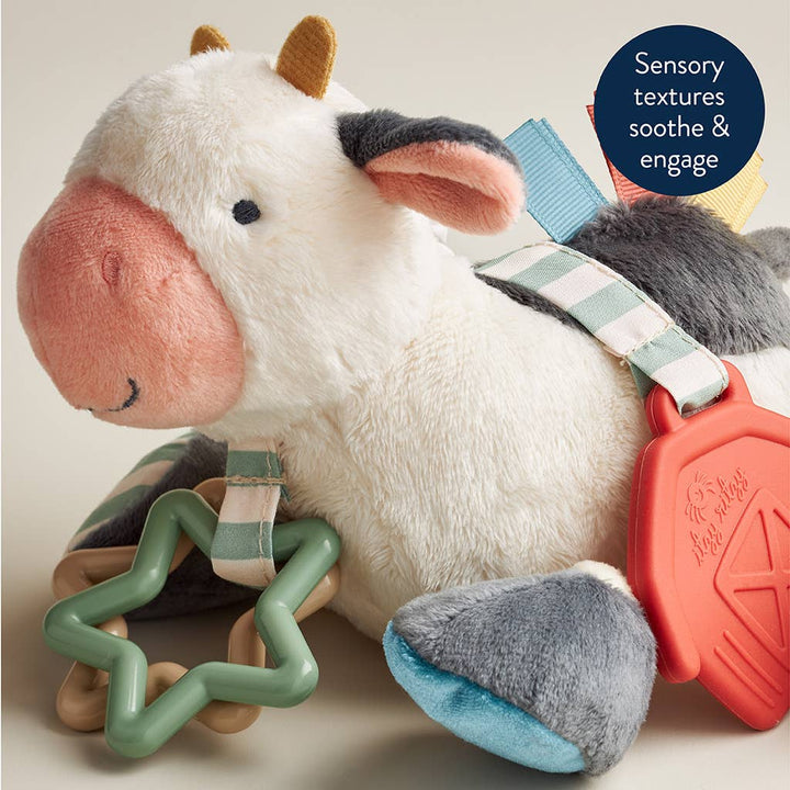 Cow Itzy Friends Link & Love™ Activity Plush - shopatlasgrey