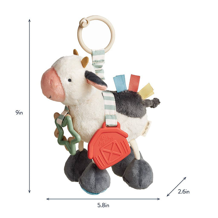 Cow Itzy Friends Link & Love™ Activity Plush - shopatlasgrey