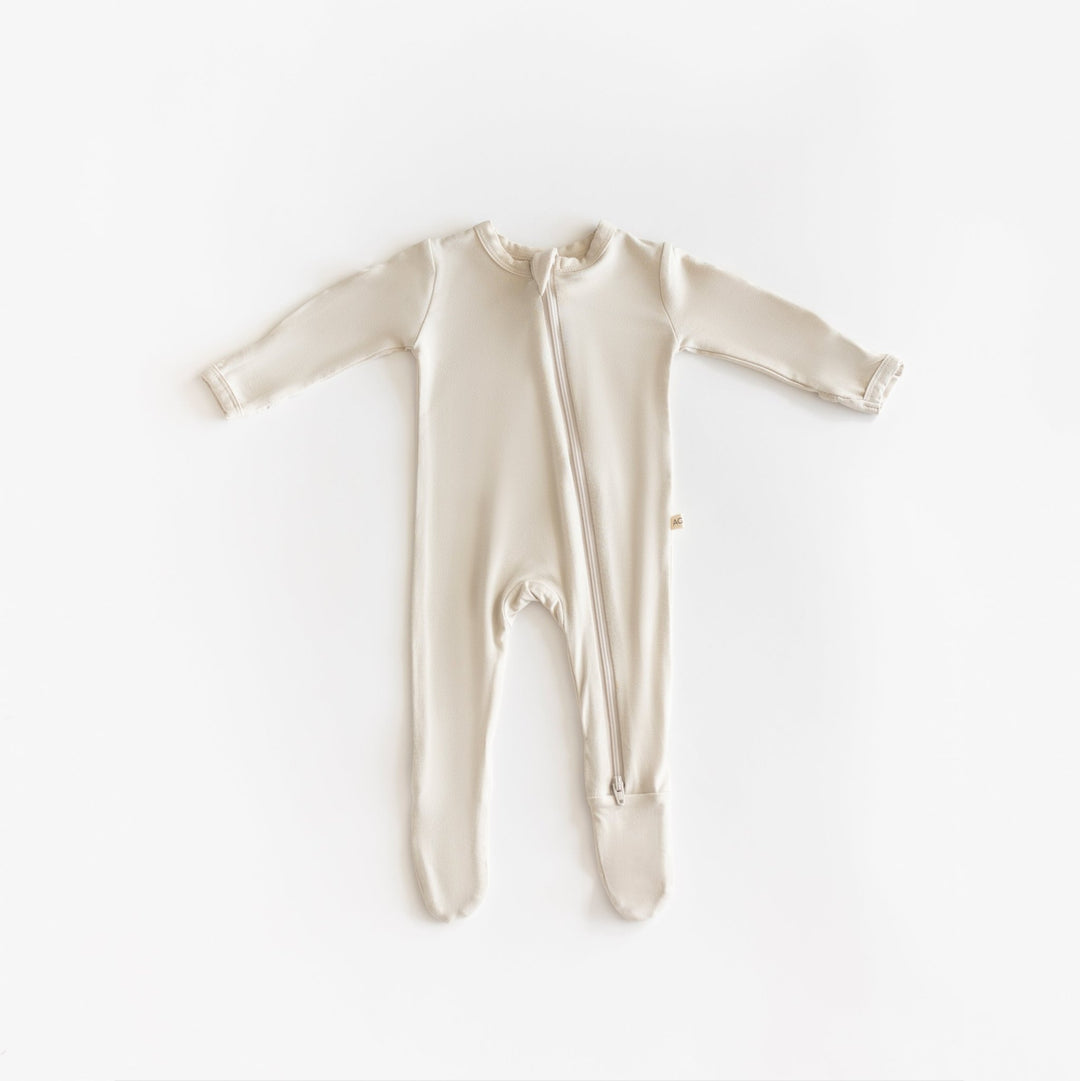 Essential Footie Onesie - shopatlasgrey