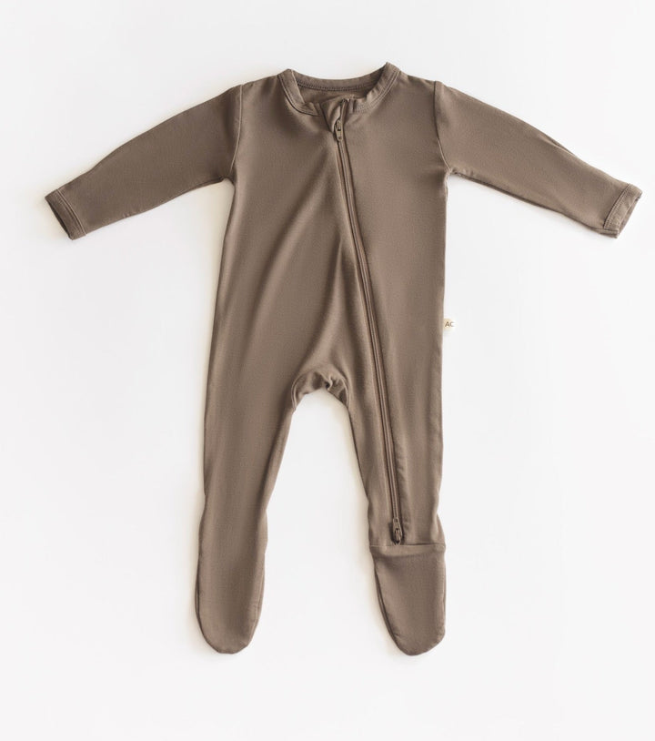 Essential Footie Onesie - shopatlasgrey