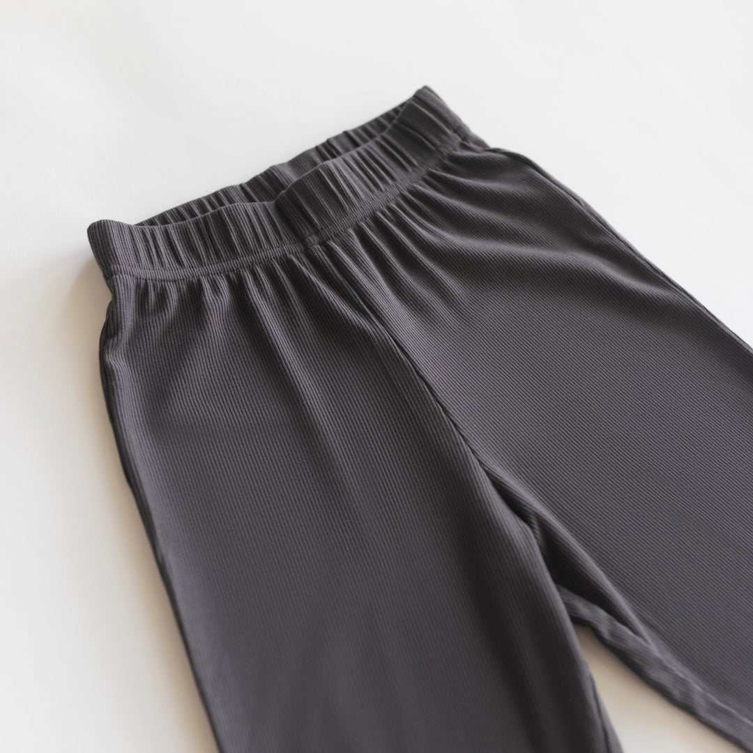 Essential Ribbed Pajama Set - shopatlasgrey