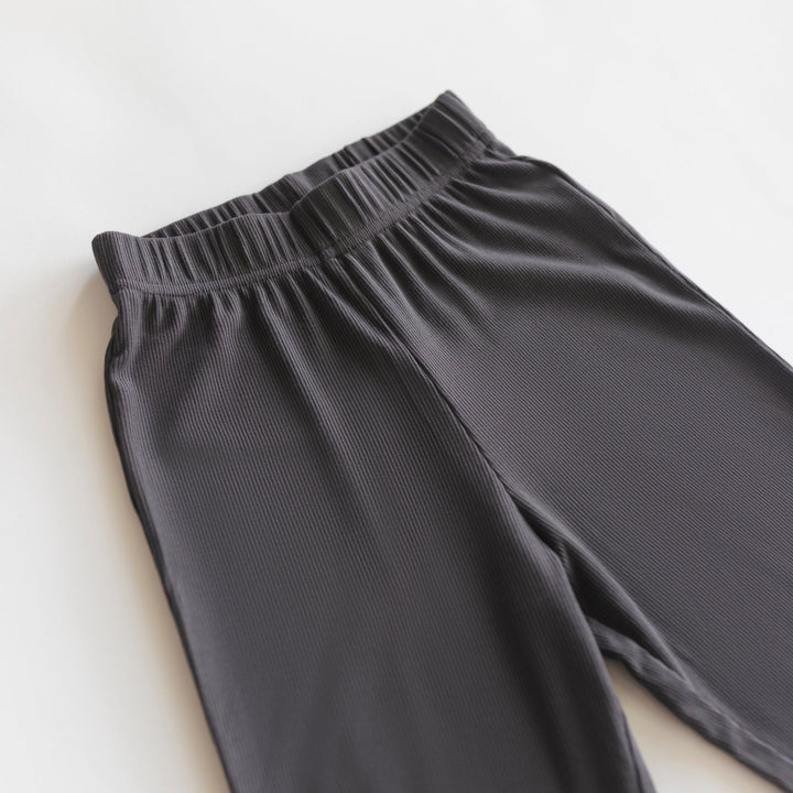 Essential Ribbed Pajama Set - shopatlasgrey